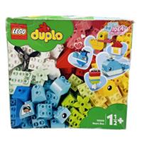 LEGO DUPLO 10909 HEART BOX FUN BUILDING 80 PIECES PLAYSET unopened damaged box