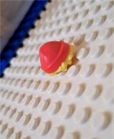 LEGO BEANIE HAT WITH HAIR CORAL FOR MINIFIGURE BRAND NEW