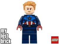 LEGO Avengers - Captain America Minifigure from set 76269 (sh0908) - SELECT PART