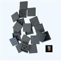 BBLB Brick 2x2 Tile x 20 Dark Stone Grey , City, Lego compatible- 3068 New