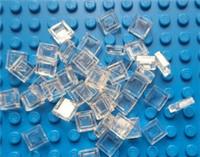 LEGO FLAT TILE 1x1 TRANS CLEAR 3010 CHOOSE PACK SIZE BRAND NEW
