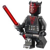 Lego Star Wars Darth Maul - Printed Legs with Silver Armor from set 75411