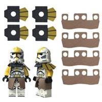 CUSTOM 327th Star Corps Cape Set - for your Lego Minifigs - CAPES ONLY