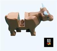 BBLB Brick Cow , City Farm Animal - Lego compatible Brand new