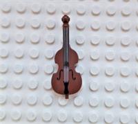 LEGO MUSICAL INSTRUMENT DOUBLE BASS BROWN (80444pb01) BRAND NEW
