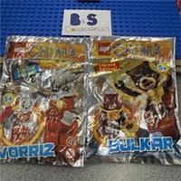 Lego CHIMA Set Bulkar & Worriz 391412 & 391508