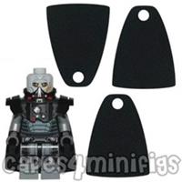3 CUSTOM capes ideal for your Lego starwars Darth Malgus minifig. NO minifig