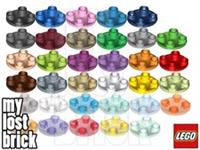 LEGO - Part 2654 - Plates Round 2x2 Round Bottom (MUTLIPACK) +NEW +SELECT COLOUR