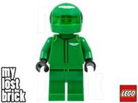 LEGO Formula 1 - Aston Martin Driver Minifigure from 77245 (sc125) - SELECT PART