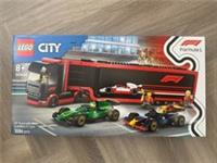 LEGO CITY: F1 Truck with Rb20 & Amr24 F1 Cars (60445)