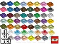 LEGO - Part 3024 - Plates 1x1 (MULTIPACK) + NEW + SELECT COLOUR / QUANTITY