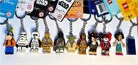 LEGO Keyrings Keychains Disney Star Wars Marvel DC Superheroes New with Tag