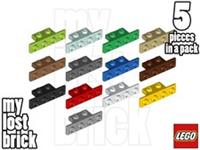 LEGO - Part 28802 - Bracket 1x2 - 1x4 (Pack of 5) + NEW + SELECT COLOUR