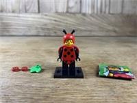 Lego Ladybug Girl 71029 Minifigure Series 21 Minifigure (Opened To Identify) CMF