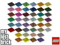LEGO - Part 3068 - Tiles 2x2 (MULTIPACK) + NEW + SELECT COLOUR / QUANTITY