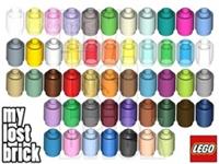 LEGO - Part 3062 - Bricks Round 1x1 (MULTIPACK) + NEW + SELECT COLOUR / QUANTITY