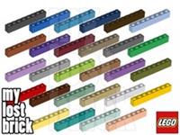 LEGO - Part 3008 - Bricks 1x8 (MULTIPACK) + NEW + SELECT COLOUR
