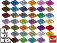 LEGO - Part 3022 - Plates 2x2 (MULTIPACK) + NEW + SELECT COLOUR / QUANTITY