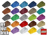 LEGO - Part 3298 - Slopes 3x2 33 (MULTIPACK) + NEW + SELECT COLOUR / QUANTITY