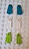 LEGO MINIFIGURE FOOTWEAR SWIM FINS (2599) CHOOSE COLOUR NEW