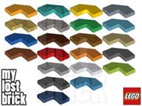 LEGO - Part 27263 - Tile 2x2 Modified Facet (MULTIPACK) + NEW +SELECT COLOUR/QTY