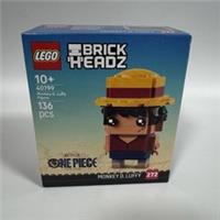 LEGO 40799 BrickHeadz: One Piece: Monkey D. Luffy. Brand New & Sealed.