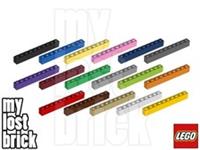 LEGO - Part 6111 - Bricks 1x10 + NEW + SELECT COLOUR + FREE POSTAGE