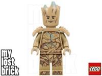 LEGO Guardians of the Galaxy - Groot Minifigure from 76253 (sh0874) -SELECT PART