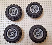 LEGO TECHNIC WHEEL/TIRE 56x26 BALLOON WHEELS