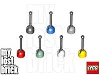 LEGO - Part 4592 / 73587 - Antennas Small Base Lever (MULTIPACK) + SELECT COLOUR