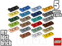 LEGO - Part 60478 - Plates 1x2 with Handle (Pack of 5) + NEW + SELECT COLOUR
