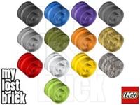 LEGO - Part 55981 - Wheels 18mm (Diam) x 14mm (MULTIPACK) + NEW + SELECT COLOUR
