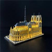 LED Light Kit For LEGO 21061 Notre-Dame de Paris Remote Control BYB