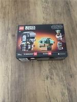 Lego Brickheadz: The Mandalorian & The Child (75317) BRAND NEW, SEALED & RETIRED
