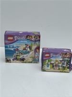 LEGO FRIENDS: Mia's Beach Scooter (41306) Stephanie Outdoor Bakery (3930) New.
