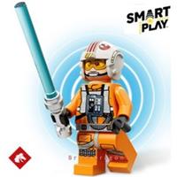 LEGO Star Wars Luke Skywalker (Pilot) SMART Play Minifigure from set 75423
