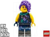 LEGO DREAMZzz - Zoey Minifigure Dark Blue Robe from set 71459 (drm029) - NEW