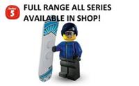 Lego snowboarder guy series 5 unopened new factory sealed