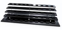 Lego compatible mini figure display storage stand 50 mini figure capacity