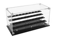Lego compatible mini figure display storage case 50 mini figure capacity