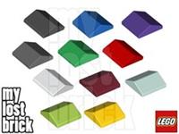 LEGO - Part 3300 - Slope 2x2 Double 33 (SINGLE) + NEW +SELECT COLOUR / QUANTITY