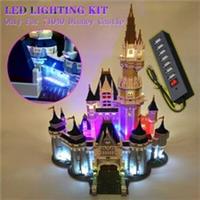 LED Light Lighting Kits LED Outlets ONLY For LEGO 71040 For Disney Castle