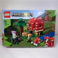 LEGO Minecraft The Mushroom House Set 21179 Complete - Opened Box Bags Sealed