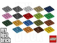 LEGO - Part 11212 - Plate 3x3 (MULTIPACK) + NEW + SELECT COLOUR / QUANTITY
