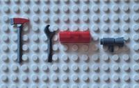 LEGO TOOL BOX-FIREMANS AXE-SPANNER w FLAT SCREWDRIVER-LOUD HALER BRAND NEW