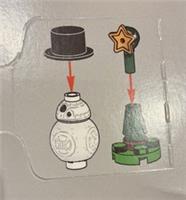 SNOWMAN BB-8 CHRISTMAS TREE MINI-FIGURE LEGO STAR WARS ADVENT CALENDAR 75418