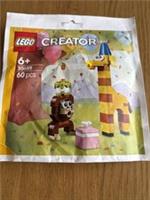 LEGO Creator Birthday Party Animals 30689 Polybag Set 60pcs Age 6+