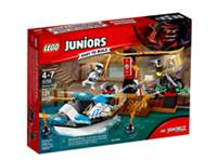 Lego 10755 Juniors Zane's Ninja Boat Pursuit 131 pcs age 4-7 ~NEW lego sealed ~