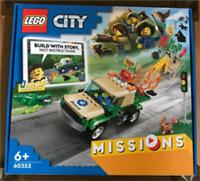 Lego 60353 City Wild Animal Rescue Mission's age 6 + 246 pieces ~NEW Lego Sealed