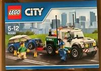 LEGO 60081 City Pickup Tow Truck ~ Age 5-12 209 pcs ~ NEW & Lego sealed~